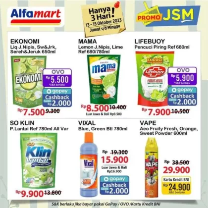 Katalog Promo JSM Alfamart, Promo Alfamart Oktober, Katalog JSM Terbaru, Diskon Terbesar Alfamart, Alfamart Terdekat