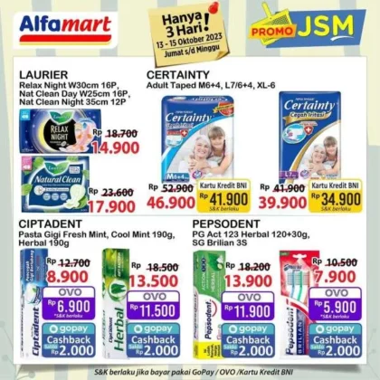 Katalog Promo JSM Alfamart, Promo Alfamart Oktober, Katalog JSM Terbaru, Diskon Terbesar Alfamart, Alfamart Terdekat