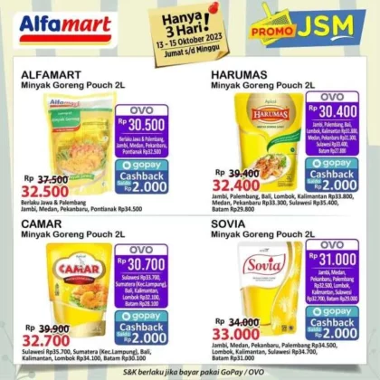 Katalog Promo JSM Alfamart, Promo Alfamart Oktober, Katalog JSM Terbaru, Diskon Terbesar Alfamart, Alfamart Terdekat