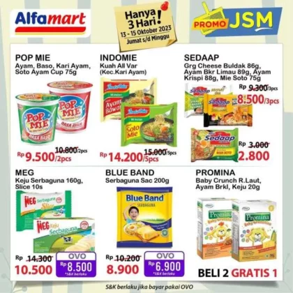 Katalog Promo JSM Alfamart, Promo Alfamart Oktober, Katalog JSM Terbaru, Diskon Terbesar Alfamart, Alfamart Terdekat