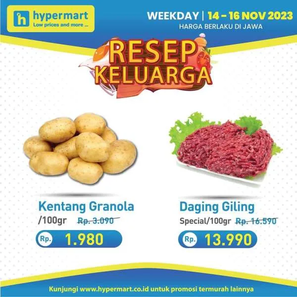 Katalog Promo Hypermart November 2023, , Promo Hypermart, Diskon Weekday Hypermart 14-16 November, Katalog Promo Hypermart Terbaru, Penawaran Spesial Hypermart 2023, Harga Hemat Hypermart, 14-16 November, Diskon Besar Hypermart, Belanja Murah, Hypermart Weekday, Potongan Harga, Hypermart, Info Promo Hypermart November, Kupon Diskon Hypermart, November 2023