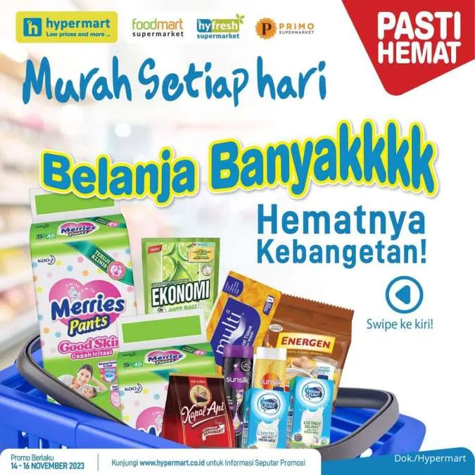 Katalog Promo Hypermart November 2023, , Promo Hypermart, Diskon Weekday Hypermart 14-16 November, Katalog Promo Hypermart Terbaru, Penawaran Spesial Hypermart 2023, Harga Hemat Hypermart, 14-16 November, Diskon Besar Hypermart, Belanja Murah, Hypermart Weekday, Potongan Harga, Hypermart, Info Promo Hypermart November, Kupon Diskon Hypermart, November 2023