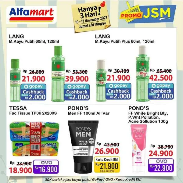 Promo JSM Alfamart November 2023, Katalog Terbaru 10-12 November, Diskon Menarik, Belanja Hemat 3 Hari Terakhir, Potongan Harga Produk Bersih-Bersih, Promo Makanan dan Minuman, Penawaran Spesial JSM 10-12 November, Harga Promo Personal Care, Belanja Online Alfamart Terbaru, Diskon OVO dan Gopay Alfamart 2023, Katalog Promo JSM Alfamart, Alfamart November 2023