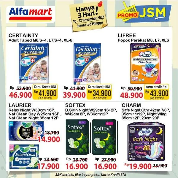 Promo JSM Alfamart November 2023, Katalog Terbaru 10-12 November, Diskon Menarik, Belanja Hemat 3 Hari Terakhir, Potongan Harga Produk Bersih-Bersih, Promo Makanan dan Minuman, Penawaran Spesial JSM 10-12 November, Harga Promo Personal Care, Belanja Online Alfamart Terbaru, Diskon OVO dan Gopay Alfamart 2023, Katalog Promo JSM Alfamart, Alfamart November 2023