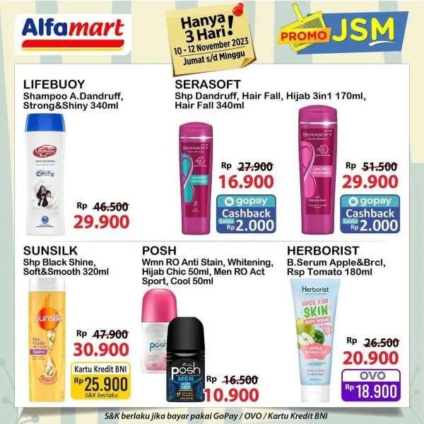 Promo JSM Alfamart November 2023, Katalog Terbaru 10-12 November, Diskon Menarik, Belanja Hemat 3 Hari Terakhir, Potongan Harga Produk Bersih-Bersih, Promo Makanan dan Minuman, Penawaran Spesial JSM 10-12 November, Harga Promo Personal Care, Belanja Online Alfamart Terbaru, Diskon OVO dan Gopay Alfamart 2023, Katalog Promo JSM Alfamart, Alfamart November 2023