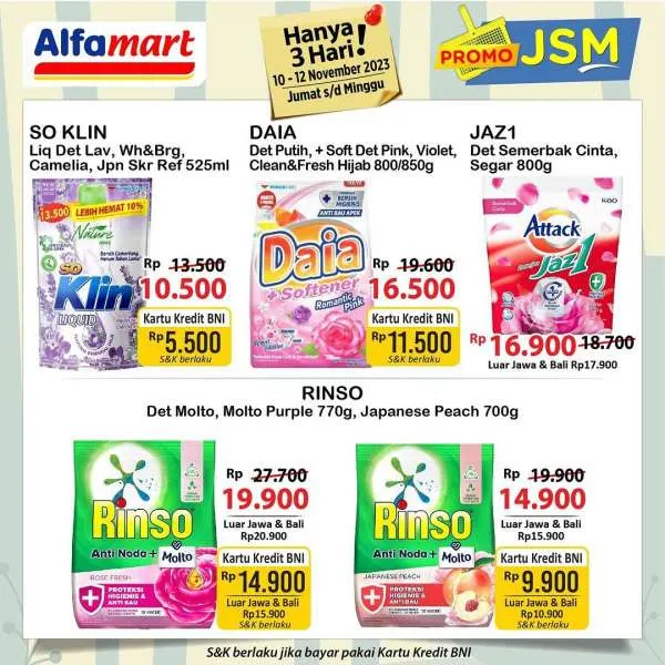 Promo JSM Alfamart November 2023, Katalog Terbaru 10-12 November, Diskon Menarik, Belanja Hemat 3 Hari Terakhir, Potongan Harga Produk Bersih-Bersih, Promo Makanan dan Minuman, Penawaran Spesial JSM 10-12 November, Harga Promo Personal Care, Belanja Online Alfamart Terbaru, Diskon OVO dan Gopay Alfamart 2023, Katalog Promo JSM Alfamart, Alfamart November 2023