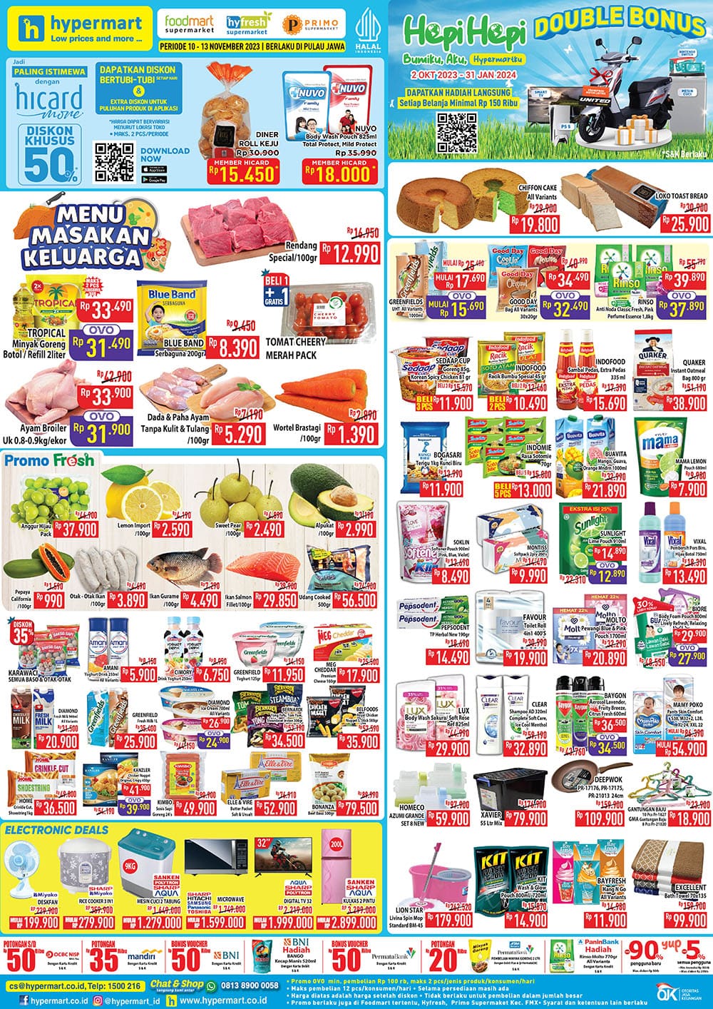 Promo JSM Hypermart November 2023, Katalog Terbaru 10-12 November, Diskon Daging Ayam Hypermart, Harga Spesial Rp 5.000 Daging Ayam, Penawaran Terbaik, Belanja Hemat JSM 10-12 November, Promo Khusus Minggu Ini, Potongan Harga Daging Ayam, Diskon Gila-Gilaan Hypermart, Promo Swalayan November 2023.