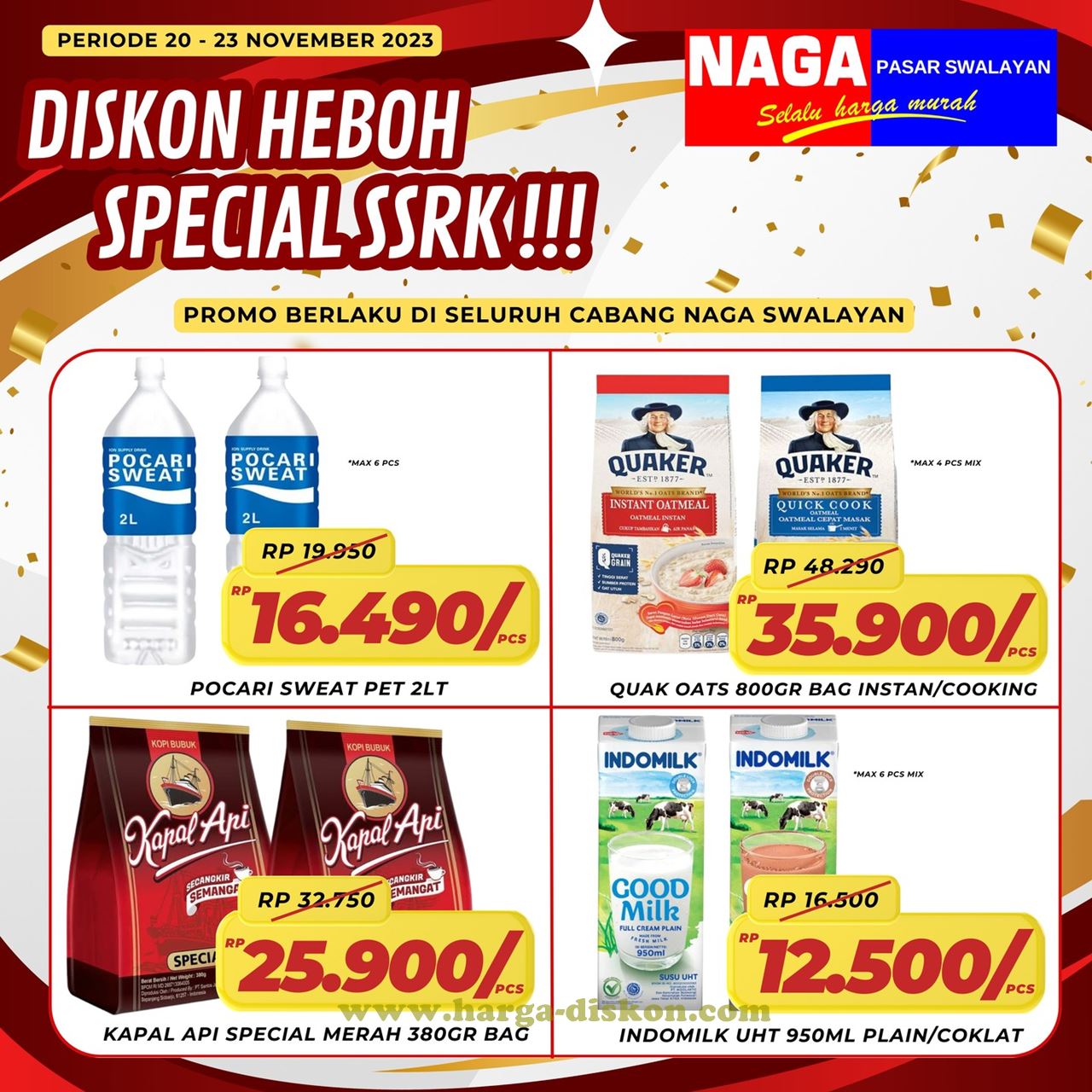 Promo NAGA Swalayan, Diskon Awal Pekan, NAGA Swalayan, Katalog Harga NAGA Swalayan, Promo JSM NAGA Swalayan, Weekday Promo, NAGA Swalayan, Belanja Hemat, NAGA Swalayan, Promo Spesial, NAGA Swalayan, November 2023, Diskon Gila, NAGA Swalayan, Serba Hemat, NAGA Swalayan, Katalog Promo NAGA Swalayan, Promo Naga Swalayan, Promo JSM Naga Swalayan, Weekday Promo, Promo Awal Pekan, Katalog Naga Swalayan