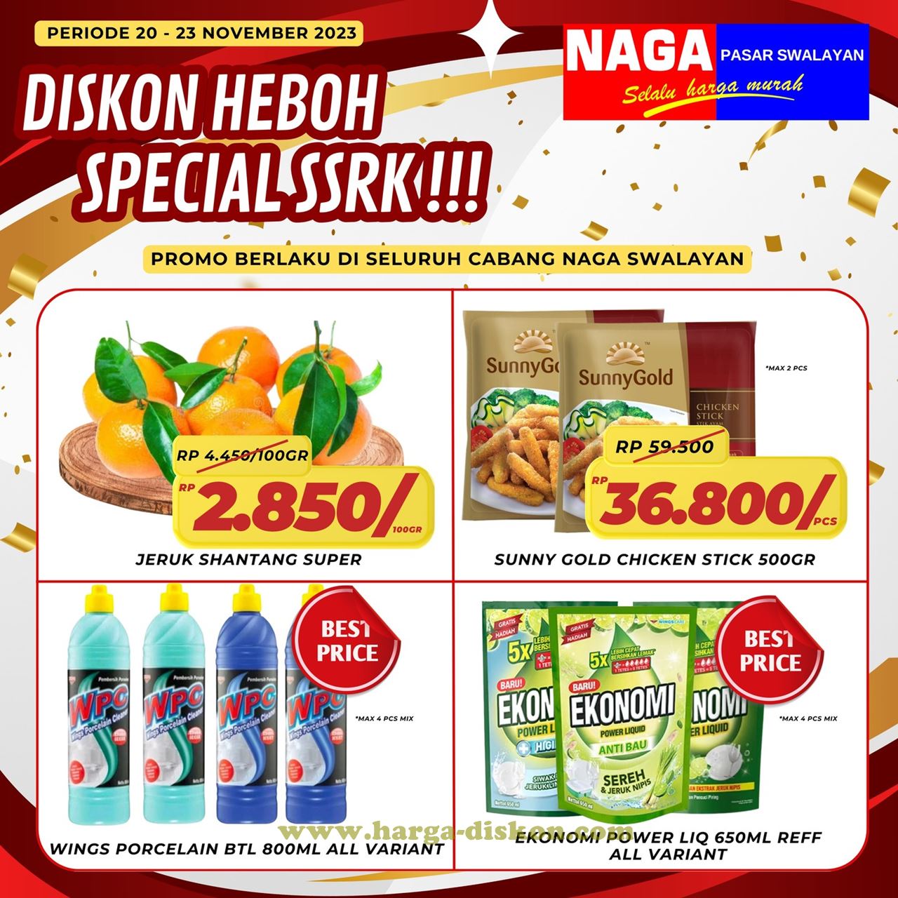 Promo NAGA Swalayan, Diskon Awal Pekan, NAGA Swalayan, Katalog Harga NAGA Swalayan, Promo JSM NAGA Swalayan, Weekday Promo, NAGA Swalayan, Belanja Hemat, NAGA Swalayan, Promo Spesial, NAGA Swalayan, November 2023, Diskon Gila, NAGA Swalayan, Serba Hemat, NAGA Swalayan, Katalog Promo NAGA Swalayan, Promo Naga Swalayan, Promo JSM Naga Swalayan, Weekday Promo, Promo Awal Pekan, Katalog Naga Swalayan