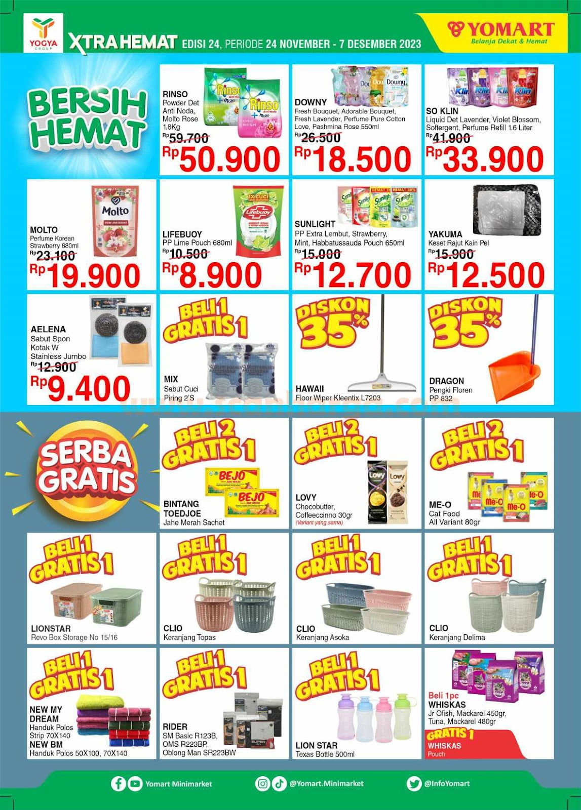 Katalog Yomart, Diskon Yomart, Promo Yomart, Promo Toserba Yogya Group, Katalog Promo Yomart