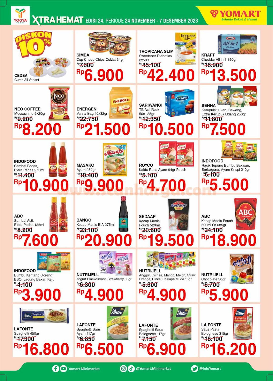 Katalog Yomart, Diskon Yomart, Promo Yomart, Promo Toserba Yogya Group, Katalog Promo Yomart