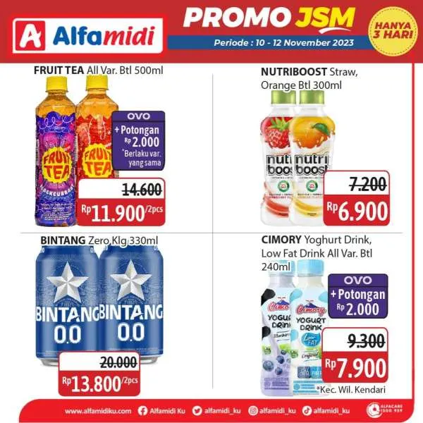 Promo JSM Alfamidi November 2023, Katalog Terbaru 10-12 November, Diskon Lebih Hemat, Belanja 3 Hari Promo, Potongan Harga Produk, Penawaran Spesial JSM 10-12 November, Promo Makanan dan Minuman, Harga Promo Produk Bersih-Bersih, Belanja Online Alfamidi Terbaru, Diskon OVO dan Kartu Debit Alfamidi 2023, Katalog Promo JSM Alfamidi, Promo Alfamidi November 2023