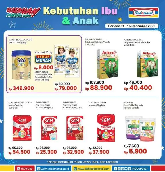 Diskon JSM Indomaret Terbaru, Katalog Promo Hemat Indomaret, Promo Spesial JSM Indomaret Minggu Ini, Promo Indomaret Minggu Ini, Harga Spesial Katalog JSM Desember 2023, Info Diskon JSM Terupdate Indomaret, Belanja Hemat Promo JSM Indomaret Terkini, Serba Hemat Katalog JSM Indomaret, Tawaran Menarik di Promo JSM Indomaret Hari Ini, Cek Katalog Terbaru JSM Indomaret, Promo Super Hemat JSM Indomaret Minggu Ini, promo indomaret, katalog indomaret, diskon indomaret, promo jsm indomaret, katalog promo indomaret terbaru, promo indomaret akhir pekan, katalog promo indomaret terbaru, katalog promo indomaret, Promo Indomaret Desember 2023, Diskon Super Hemat, 1-15 Desember, Katalog Terbaru Indomaret, Penawaran Spesial, Harga Hemat Produk, Update Promo Super Hemat, Belanja Murah di Indomaret Desember, Potongan Harga 1-15 Desember, Promo Minggu Ini Indomaret, Daftar Produk Diskon Indomaret