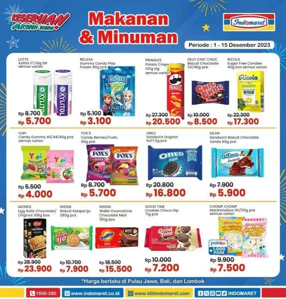 Diskon JSM Indomaret Terbaru, Katalog Promo Hemat Indomaret, Promo Spesial JSM Indomaret Minggu Ini, Promo Indomaret Minggu Ini, Harga Spesial Katalog JSM Desember 2023, Info Diskon JSM Terupdate Indomaret, Belanja Hemat Promo JSM Indomaret Terkini, Serba Hemat Katalog JSM Indomaret, Tawaran Menarik di Promo JSM Indomaret Hari Ini, Cek Katalog Terbaru JSM Indomaret, Promo Super Hemat JSM Indomaret Minggu Ini, promo indomaret, katalog indomaret, diskon indomaret, promo jsm indomaret, katalog promo indomaret terbaru, promo indomaret akhir pekan, katalog promo indomaret terbaru, katalog promo indomaret, Promo Indomaret Desember 2023, Diskon Super Hemat, 1-15 Desember, Katalog Terbaru Indomaret, Penawaran Spesial, Harga Hemat Produk, Update Promo Super Hemat, Belanja Murah di Indomaret Desember, Potongan Harga 1-15 Desember, Promo Minggu Ini Indomaret, Daftar Produk Diskon Indomaret