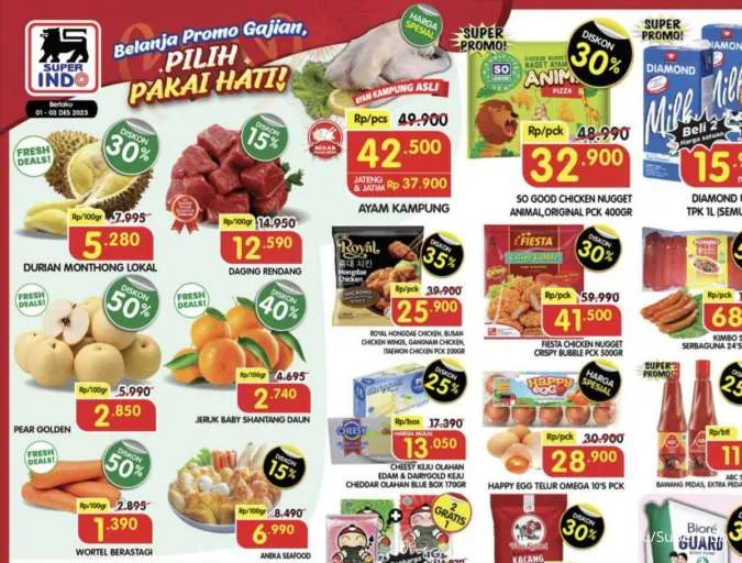 Katalog Promo Superindo, Promo Superindo Desember 2023, Diskon Supermarket Akhir Pekan, Katalog Promo JSM Superindo Terbaru, Hemat 50%, Belanja Superindo, Promo JSM Superindo Hari Ini, Diskon Besar Supermarket, Desember 2023, Belanja Murah, Superindo, Info Promo Superindo Terkini, Kode Diskon Superindo, Beli 1 Gratis 1, Superindo Promo