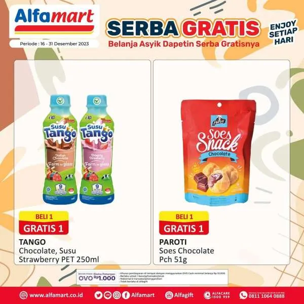 Alfamart Promo Gratis, Beli 1 Gratis 1, Serba Gratis Alfamart, Detergent dan Sarden Kaleng Promo, Diskon Alfamart Terbaru, Promo Terbatas Desember, Hemat Belanja Moms, Kesempatan Belanja Gila, Serba Serbi Gratis, Alfamart Promo Terkini, Promo alfamart, promo alfamart weekday, katalog promo alfamart, promo alfamart hari ini, promo weekend alfamart, promo alfamart weekend, beli 1 gratis 1 promo alfamart terbaru, promo alfamart serba gratis, harga promo alfamart