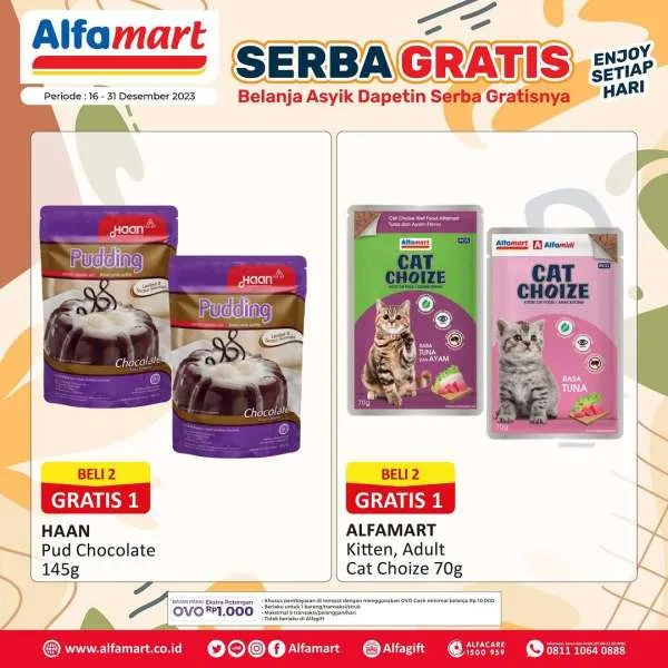 Alfamart Promo Gratis, Beli 1 Gratis 1, Serba Gratis Alfamart, Detergent dan Sarden Kaleng Promo, Diskon Alfamart Terbaru, Promo Terbatas Desember, Hemat Belanja Moms, Kesempatan Belanja Gila, Serba Serbi Gratis, Alfamart Promo Terkini, Promo alfamart, promo alfamart weekday, katalog promo alfamart, promo alfamart hari ini, promo weekend alfamart, promo alfamart weekend, beli 1 gratis 1 promo alfamart terbaru, promo alfamart serba gratis, harga promo alfamart