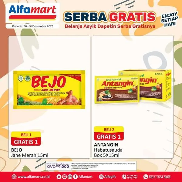 Alfamart Promo Gratis, Beli 1 Gratis 1, Serba Gratis Alfamart, Detergent dan Sarden Kaleng Promo, Diskon Alfamart Terbaru, Promo Terbatas Desember, Hemat Belanja Moms, Kesempatan Belanja Gila, Serba Serbi Gratis, Alfamart Promo Terkini, Promo alfamart, promo alfamart weekday, katalog promo alfamart, promo alfamart hari ini, promo weekend alfamart, promo alfamart weekend, beli 1 gratis 1 promo alfamart terbaru, promo alfamart serba gratis, harga promo alfamart