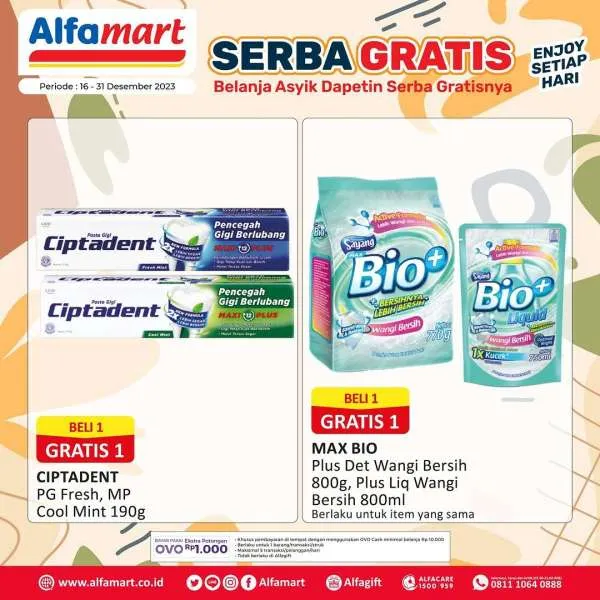 Alfamart Promo Gratis, Beli 1 Gratis 1, Serba Gratis Alfamart, Detergent dan Sarden Kaleng Promo, Diskon Alfamart Terbaru, Promo Terbatas Desember, Hemat Belanja Moms, Kesempatan Belanja Gila, Serba Serbi Gratis, Alfamart Promo Terkini, Promo alfamart, promo alfamart weekday, katalog promo alfamart, promo alfamart hari ini, promo weekend alfamart, promo alfamart weekend, beli 1 gratis 1 promo alfamart terbaru, promo alfamart serba gratis, harga promo alfamart