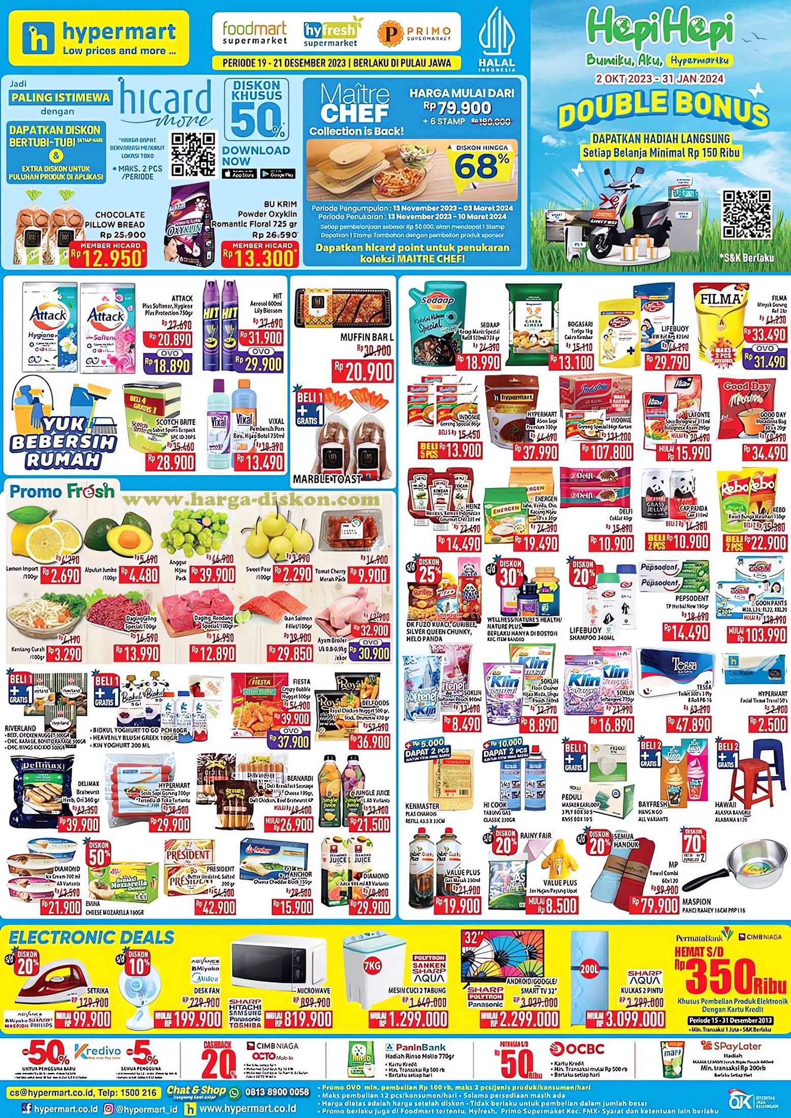 promo hypermart, diskon hypermart, katalog hypermart, promo awal pekan, weekday promo, promo supermarket, promo swalayan
Katalog Harga, Promosi HYPERMART Terbaru, Promo HYPERMART, Diskon HYPERMART, Katalog Harga Terbaru, Awal Pekan Promo, Weekday Promo, Supermarket Deals, Promo Swalayan, Hypermart Pulau Jawa, Belanja Hemat, Daftar Belanja, Periode Promo, Hypermart, Kesempatan Emas