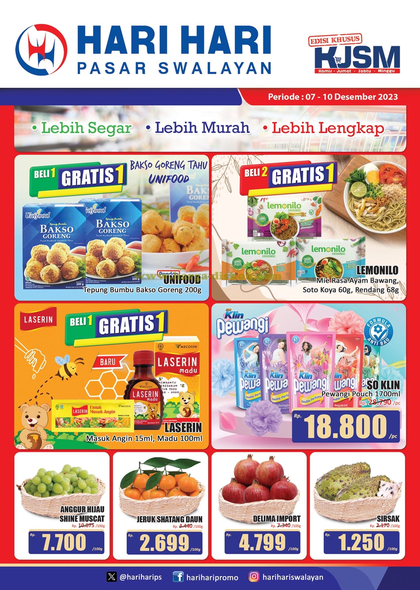 Promo Akhir Pekan KJSM, Hari Hari Swalayan, Katalog Promo, Desember 2023, Weekend Special Offers, Hemat Belanja, Belanja Akhir Pekan, Best Deals, Hari Hari Swalayan, KJSM Promo Catalog, Hari-Hari, Promo Akhir Pekan, Katalog Promo JSM