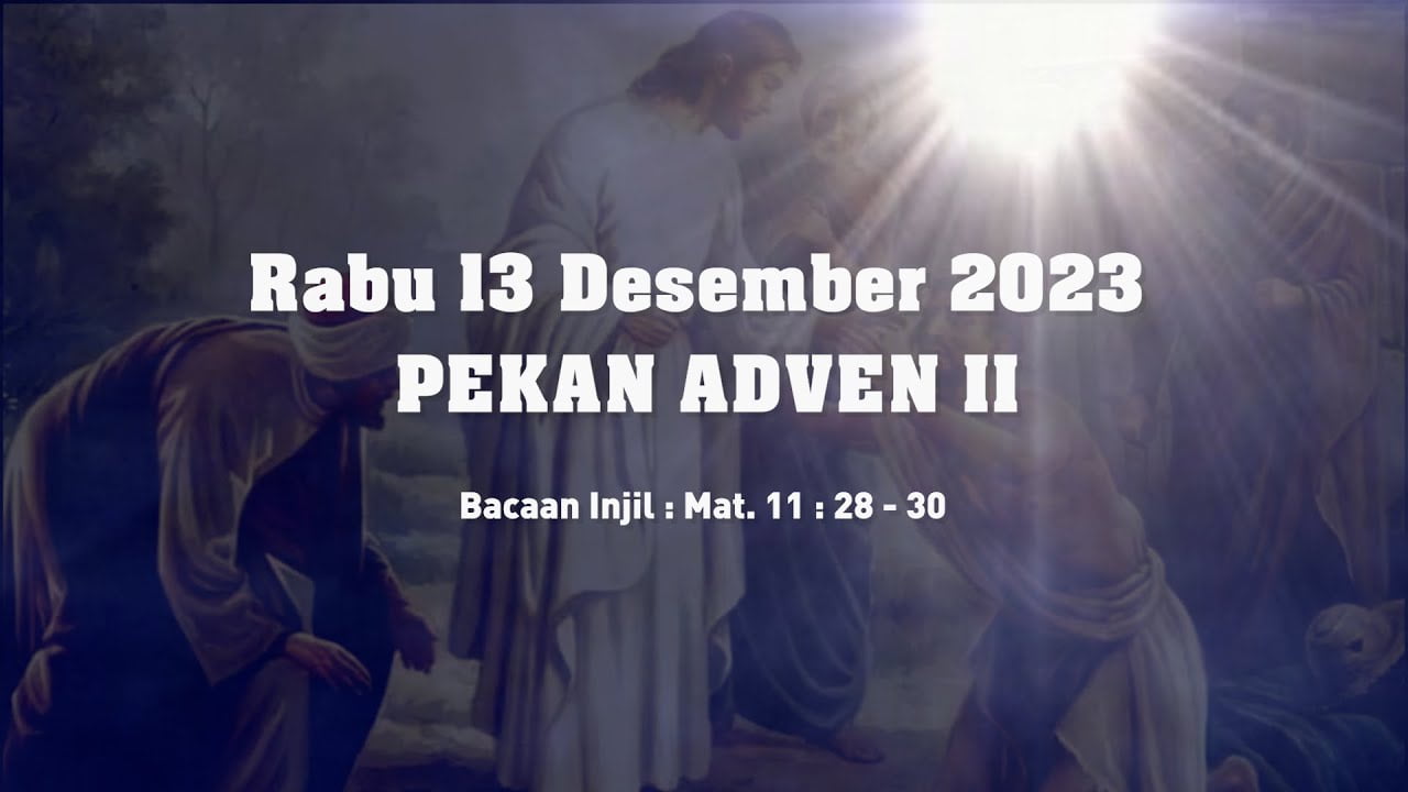 Bacaan Injil Katolik Hari Ini, 13 Desember 2023: Bacaan Pertama, Mazmur