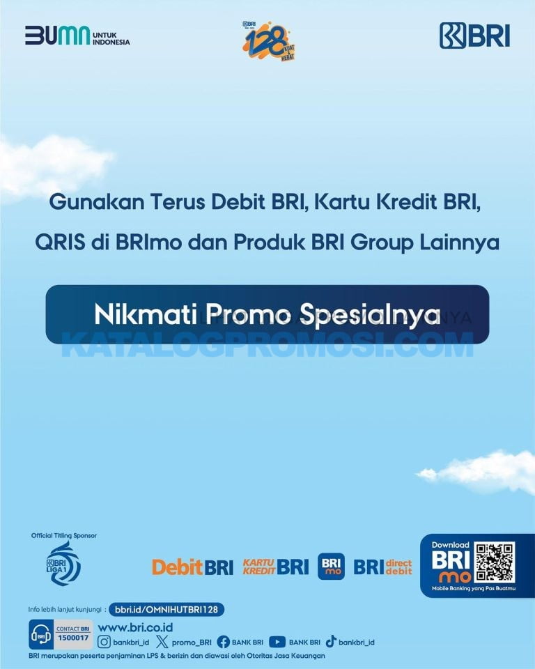 Promo Spesial, OMNI HUT BRI 128, Diskon Menggila, Harga Terjun Bebas, Potongan Fantastis, Rahasia Promo, Goyang Dompet, Harga Spesial, Kejutan Promo, Hut BRI 128, Bank BRI, Ulang Tahun ke-128, Desember 2023, OMNI BRI, OMNI