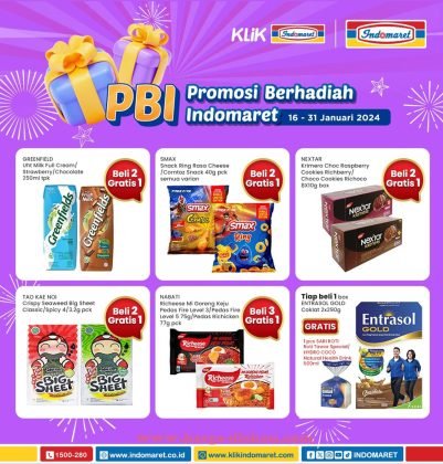 Promo Indomaret, Diskon Indomaret, Katalog Indomaret, Promo Swalayan, Promo Indomaret Januari 2024, Diskon Indomaret, Katalog Promo Terbaru, Belanja Hemat, Indomaret, Promo Swalayan, Happytos Diskon, Nu Milk Tea Promo, Sosro Fruit Tea Diskon, Top Coffee Promo, Garnier Men Diskon, Larist Tissue Promo, Serba Diskon, Indomaret Hits, Belanja Seru, Promo Heboh Indomaret, Promo Indomaret, Hemat Belanja, Katalog Indomaret 2024