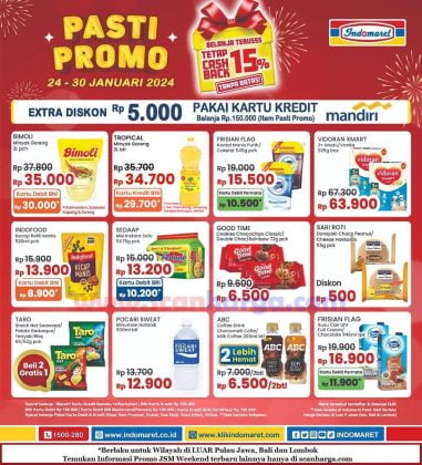 Promo Indomaret, Diskon Januari 2024, Katalog JSM Terbaru, Harga Heboh, Belanja Hemat, Serbu Sekarang, Hari Spesial, Dompet Hemat, Produk Sembako Murah, Super Gila, Indomaret, Klik Indomaret, Katalog Promo JSM, Promo JSM, Promo Indomaret Terbaru, Katalog Promo Indomaret Terbaru, Jumat Sabtu Minggu, Januari 2024