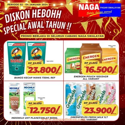 Promo Naga Swalayan, Promo JSM Naga Swalayan, Weekday Promo, Promo Awal Pekan, Katalog Naga Swalayan, Promo NAGA Swalayan, Katalog Awal Pekan, Diskon 3-4 Januari 2024, Harga Spesial, Belanja Hemat, Promo JSM Naga Swalayan, Weekday Promo, Katalog Harga Terbaru, Belanja Irit, Seru dan Hemat, Spesial Senin-Kamis, Penawaran Menarik, Borong Harga Gila, Dompet Hemat, Melek Mata, Breaking News Promo, Histeris Belanja, NAGA Swalayan Terdekat, Happy Shopping