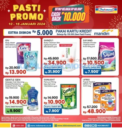 Promo JSM Indomaret, Diskon Weekend 12-16 Januari 2024, Belanja Hemat, Katalog Terbaru, Cashback, Produk Promo 7 Hari, Kartu Kredit Mandiri Diskon Rp5.000, Belanja Seru Akhir Pekan, Indomaret 12-16 Januari 2024, Kupon Potongan EKOR STRUK, Promo Heboh Minggu Ini, Serba Seru Indomaret, Diskon Kartu Debit BRI, Pesta Akhir Tahun Cashback, Cek Klik Indomaret Promo JSM 2024, Klik Indomaret, Indomaret, Promo Indomaret Terbaru, Katalog Promo JSM Indomaret, Katalog Terbaru Indomaret, Promo Terbaru, Promo JSM