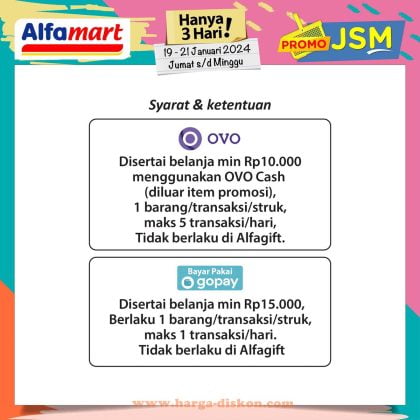 Promo ALFAMART, Promo JSM Alfamart, Promo Akhir Pekan, Weekend Promo Alfamart, Diskon Alfamart, Katalog Promo JSM, Promo Gantung Alfamart, Potongan Harga, Bonus Pembelian, Gratis Barang, Promo Terbaru, Hemat Belanja, Penawaran Spesial, Promo Januari 2024, Belanja Istimewa, Promo Produk Alfamart, Keuntungan Belanja, Momen Berbelanja, Promo Minggu Ini, Gajian Istimewa