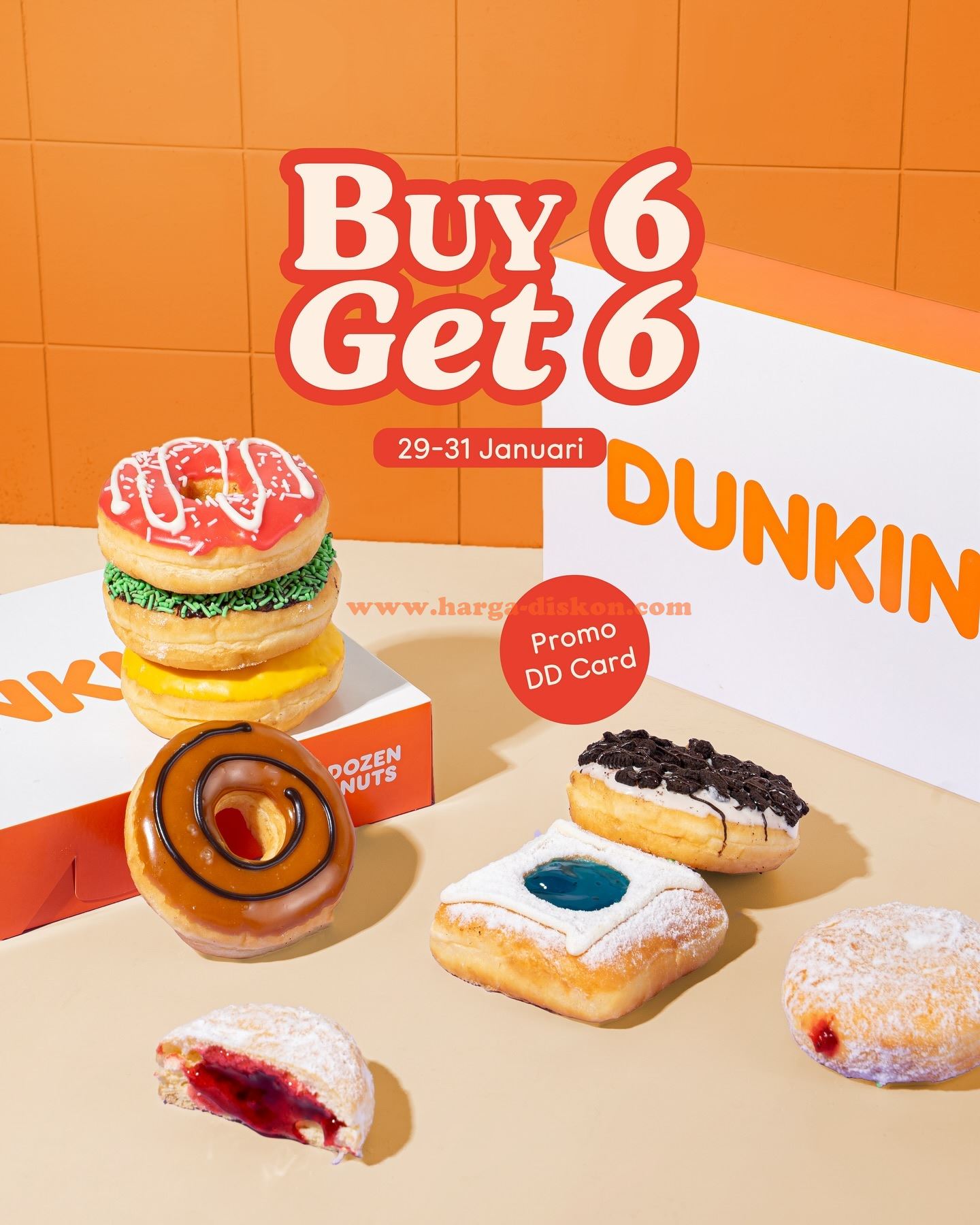 Payday Mewah! Promo Dunkin Donuts Terbaru Kasih Kejutan Super Beli 6