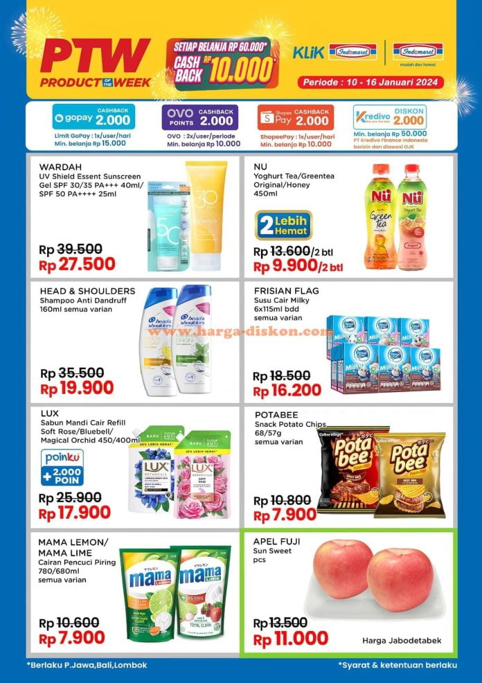 Siap-siap BORONG! Katalog Promo INDOMARET Terbaru 10-16 Januari 2024 ...