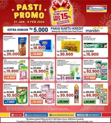 Belanja Hemat di Indomaret, Diskon Barang Terlaris, Diskon Besar Indomaret, diskon indomaret, harga spesial Indomaret, Indomaret, Info Diskon 1-15 Februari 2024, Katalog Belanja Minggu Ini, Katalog Indomaret, katalog promo indomaret terbaru, Katalog Super Hemat, Potongan Harga Pekan Ini, Promo Indomaret, promo indomaret akhir pekan, promo indomaret februari 2024, Promo Indomaret Terbaru, Promo JSM Indomaret, Promo Minimarket Terbaru