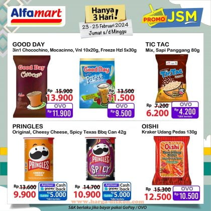 alfamart, promo alfamart, katalog alfamart, diskon alfamart, promo jsm, promo jsm alfamart, promo akhir pekan, weekend promo, promo jsm alfamart terbaru, promo alfamart akhir pekan, Promo Alfamart, JSM Alfamart, Diskon Alfamart, Promo Akhir Pekan, Promo JSM Februari 2024, Belanja Hemat, Weekend Promo, Promo Gajian Untung, Potongan Harga, Bonus Pembelian