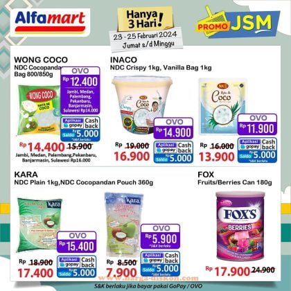 alfamart, promo alfamart, katalog alfamart, diskon alfamart, promo jsm, promo jsm alfamart, promo akhir pekan, weekend promo, promo jsm alfamart terbaru, promo alfamart akhir pekan, Promo Alfamart, JSM Alfamart, Diskon Alfamart, Promo Akhir Pekan, Promo JSM Februari 2024, Belanja Hemat, Weekend Promo, Promo Gajian Untung, Potongan Harga, Bonus Pembelian