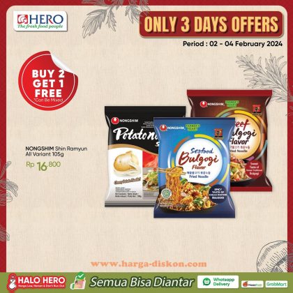 Katalog Promo Terbaru, Promo Terbaru, Promosi Hero Supermarket, Promo Supermarket, Promo Akhir Pekan, Weekend Promo, Promo JSM, Promo HERO Supermarket, Diskon Akhir Pekan, HERO Supermarket, 2-4 Februari 2024, Belanja Hemat, Katalog Promo Terbaru, Promo Black Friday HERO, Belanja Cerdas, Penawaran Spesial, Pesta Diskon, Weekend Promo, HERO Supermarket, Harga Mati, Borong Hemat, Supermarket Terlengkap, Sayur-mayur Segar, Produk Favorit Keluarga, Kantong Happy, Bahan Masak, Diskon, Cemilan Anak-anak, Promo, Promo Seru, Rahasia Belanja Hemat