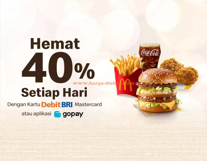 PROMO MCD TERBARU! Promo MCD McDonalds TERBARU Diskon 40 PERSEN Dengan ...