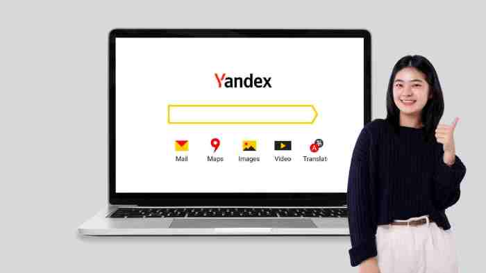 Cara menggunakan Yandex Browser di Jepang