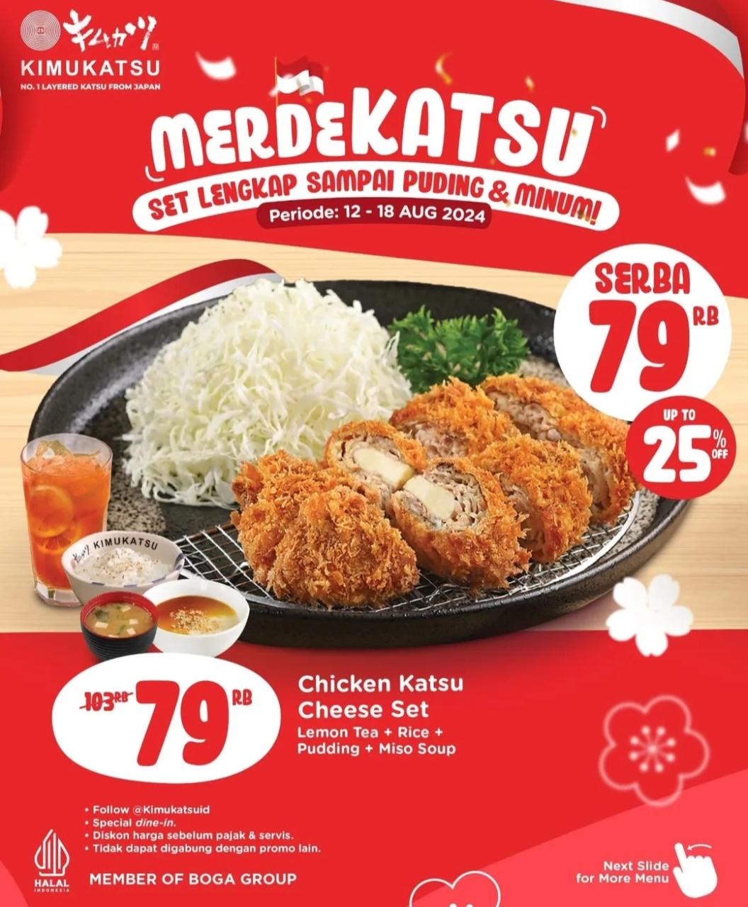 Promo Kemerdekaan Kimukatsu 