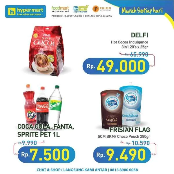 Promo Hypermart Hyper Diskon Weekday Periode 6-8 Agustus 2024