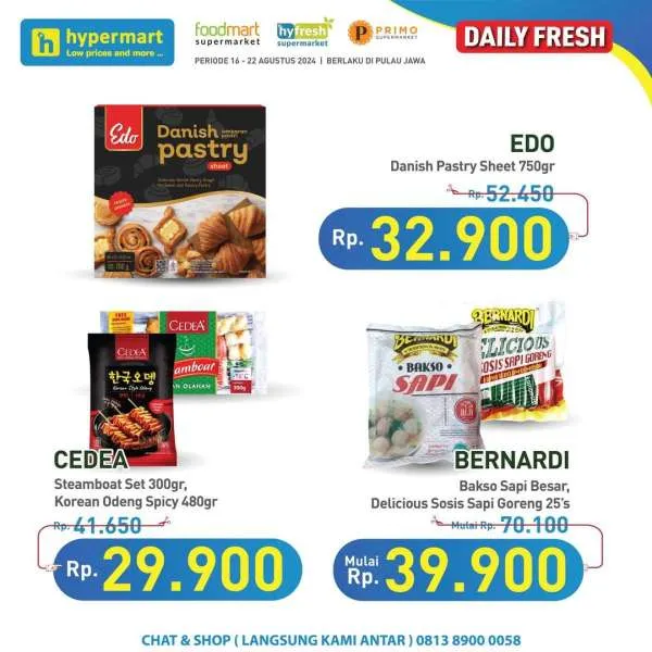 Promo JSM Hypermart Hyper Diskon Weekend Periode 16-19 Agustus 2024