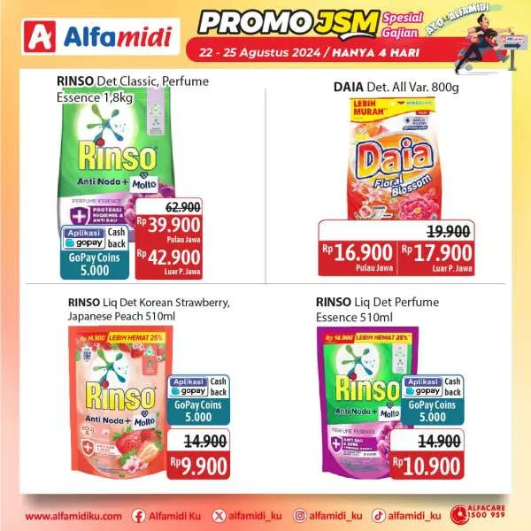 Promo JSM Alfamidi Spesial Gajian Periode 22-25 Agustus 2024