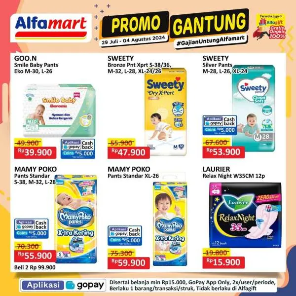 Promo Alfamart Gantung Periode 29 Juli-4 Agustus 2024