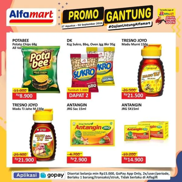 Promo Alfamart Gantung Periode 27 Agustus-2 September 2024