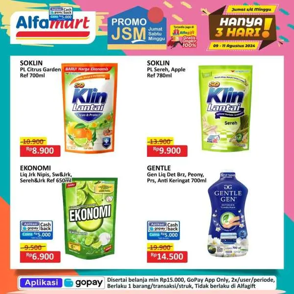 Promo JSM Alfamart Periode 9-11 Agustus 2024