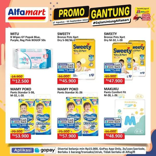 Promo Alfamart Gantung Periode 27 Agustus-2 September 2024