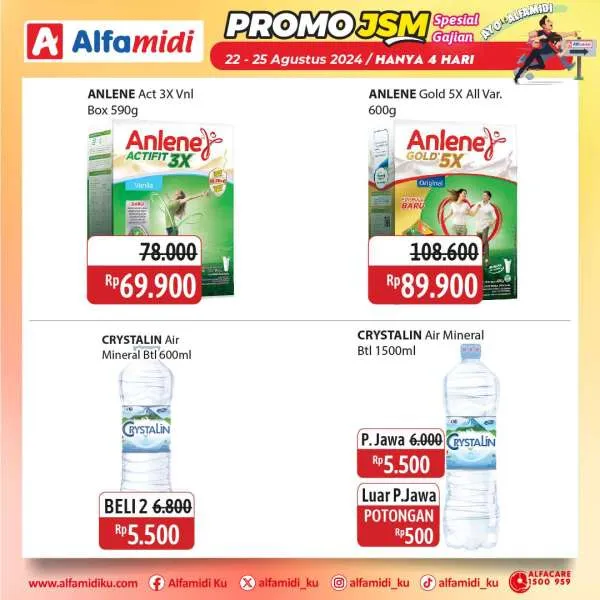 Promo JSM Alfamidi Spesial Gajian Periode 22-25 Agustus 2024