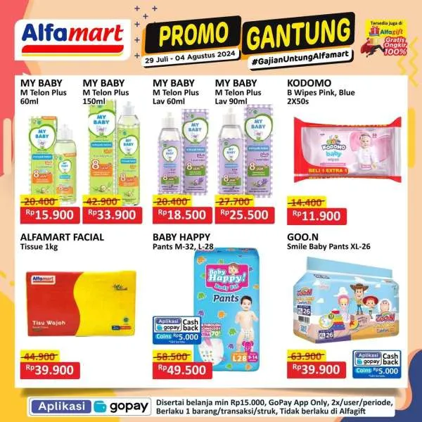 Promo Alfamart Gantung Periode 29 Juli-4 Agustus 2024